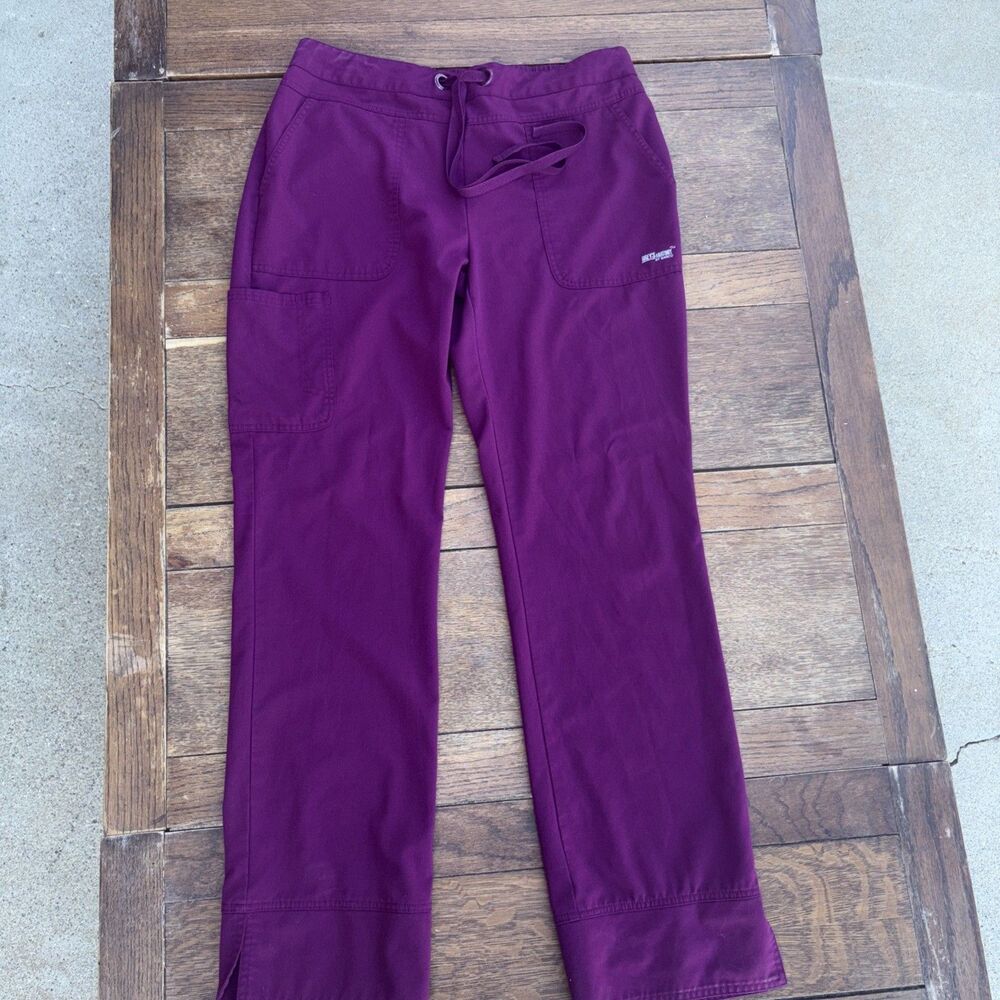 Grey’s Anatomy women’s scrubs purple size medium - Picture 2 of 7